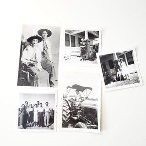 Vintage 50s- 60s Pictures Reprint Kodak Black and White